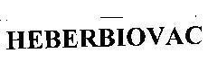 Mẫu nhãn hiệu HEBERBIOVAC