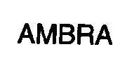 Mẫu nhãn hiệu AMBRA