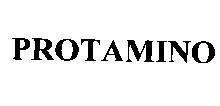Mẫu nhãn hiệu PROTAMINO