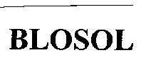Mẫu nhãn hiệu BLOSOL