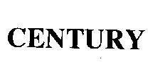 Mẫu nhãn hiệu CENTURY
