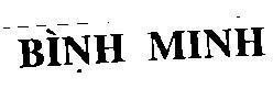 Mẫu nhãn hiệu Bình Minh
