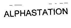 Mẫu nhãn hiệu ALPHASTATION