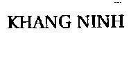 Mẫu nhãn hiệu KHANG NINH