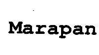 Mẫu nhãn hiệu MARAPAN