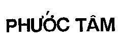 Mẫu nhãn hiệu Phước Tâm