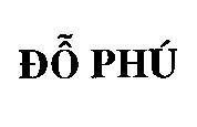 Mẫu nhãn hiệu Đỗ Phú