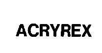 Mẫu nhãn hiệu ACRYREX