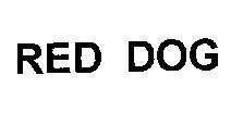 Mẫu nhãn hiệu RED DOG