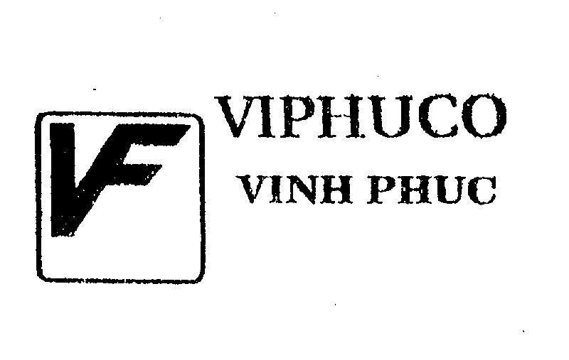 Mẫu nhãn hiệu VF-VIPHUCO- Vĩnh Phúc