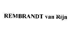 Mẫu nhãn hiệu REMBRANDT VAN RIJIN