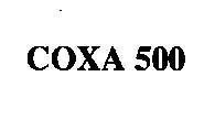 Mẫu nhãn hiệu COXA 500