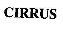 Mẫu nhãn hiệu CIRRUS