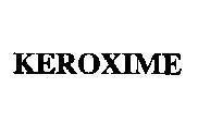 Mẫu nhãn hiệu KEROXIME