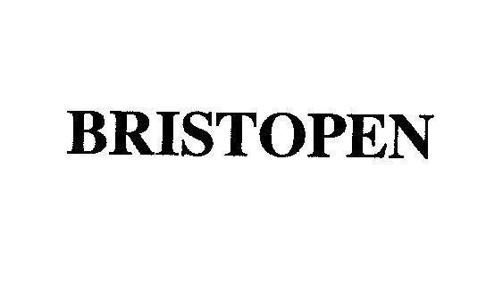 Mẫu nhãn hiệu BRISTOPEN