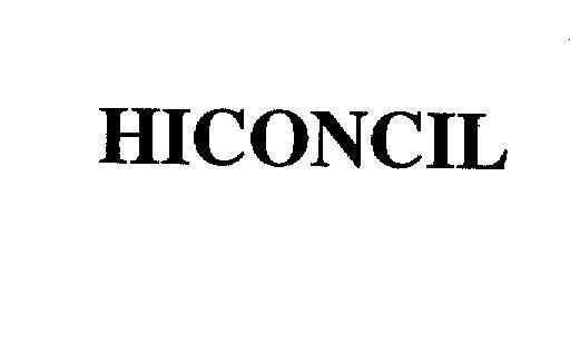 Mẫu nhãn hiệu HICONCIL