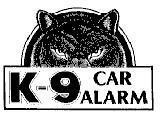 Mẫu nhãn hiệu K-9 CAR ALARM
