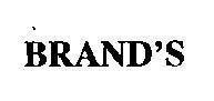 Mẫu nhãn hiệu BRAND'S
