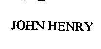 Mẫu nhãn hiệu JOHN HENRY