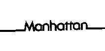 Mẫu nhãn hiệu MANHATTAN