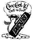 Mẫu nhãn hiệu SNICKERS CHOC-COOL IT, CHILL TO THRILL