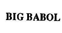Mẫu nhãn hiệu BIG BABOL