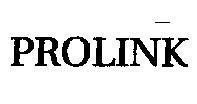 Mẫu nhãn hiệu PROLINK