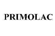 Mẫu nhãn hiệu PRIMOLAC