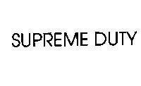 Mẫu nhãn hiệu SUPREME DUTY