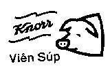 Mẫu nhãn hiệu KNORR-Viên súp
