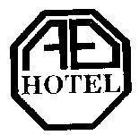 Mẫu nhãn hiệu AĐ HOTEL