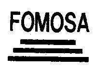 Mẫu nhãn hiệu FOMOSA