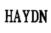 Mẫu nhãn hiệu HAYDN