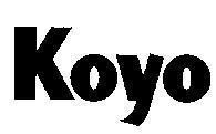 Mẫu nhãn hiệu KOYO