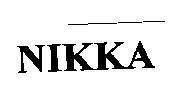 Mẫu nhãn hiệu NIKKA