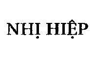 Mẫu nhãn hiệu Nhị Hiệp