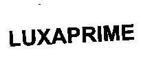 Mẫu nhãn hiệu LUXAPRIME