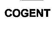 Mẫu nhãn hiệu COGENT