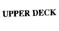 Mẫu nhãn hiệu UPPER DECK