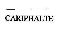 Mẫu nhãn hiệu CARIPHALTE