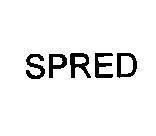 Mẫu nhãn hiệu SPRED