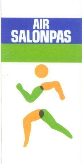 Mẫu nhãn hiệu AIR SALONPAS