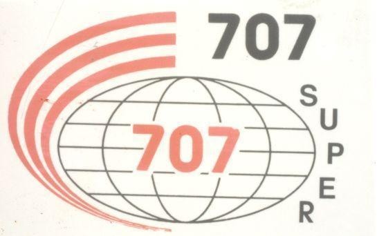 Mẫu nhãn hiệu 707 SUPER