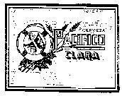 Mẫu nhãn hiệu PACIFOCO CLARA-CERVEZA