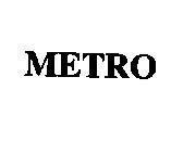 Mẫu nhãn hiệu METRO