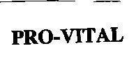 Mẫu nhãn hiệu PRO-VITAL