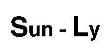 Mẫu nhãn hiệu SUN-LY