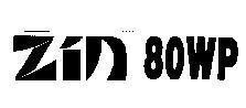 Mẫu nhãn hiệu ZIN 80 WP
