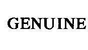Mẫu nhãn hiệu GENUINE