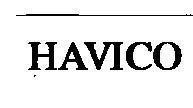 Mẫu nhãn hiệu HAVICO